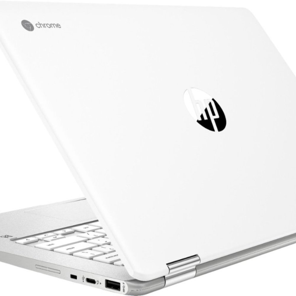 HP - 2-in-1 14" Touch-Screen Chromebook - Intel Celeron - 4GB Memory - 32GB eMMC